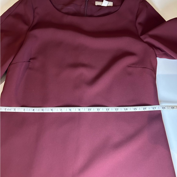 Banana Republic long sleeved suiting shift dress - size 10 - Picture 8 of 12